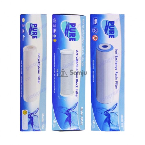 Bộ lõi lọc 3 bước (PE, AC, RE)